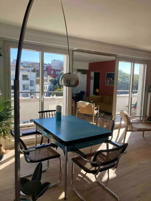 Loft En Dernier Etage Proche Des Buttes Chaumont Lejlighed Paris 0*,