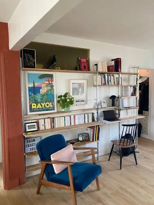 Loft En Dernier Etage Proche Des Buttes Chaumont Lejlighed Paris Frankrig