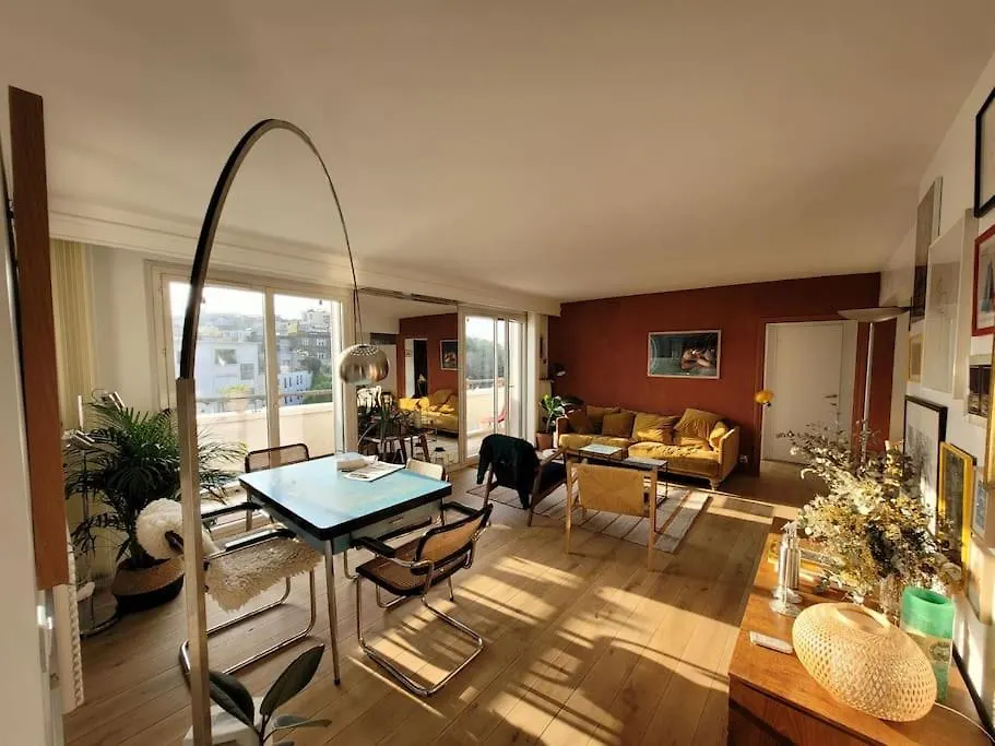 Loft En Dernier Etage Proche Des Buttes Chaumont Lejlighed Paris