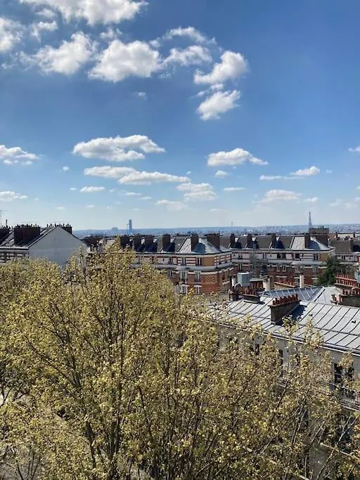 شقة Loft En Dernier Etage Proche Des Buttes Chaumont باريس