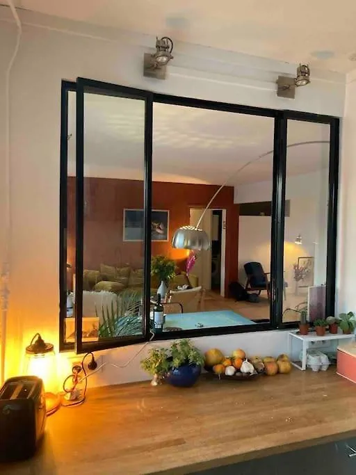 Loft En Dernier Etage Proche Des Buttes Chaumont Apartment Paris